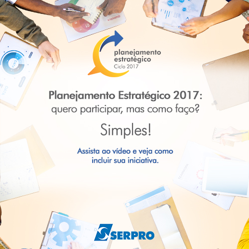 Como participar do PE 2017