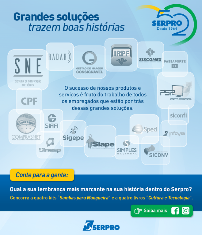 Conte sua história 52 anos