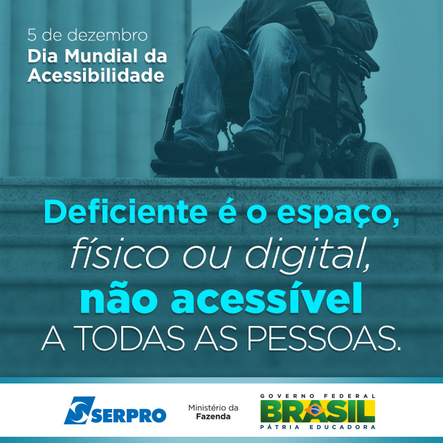 Dia da acessibilidade