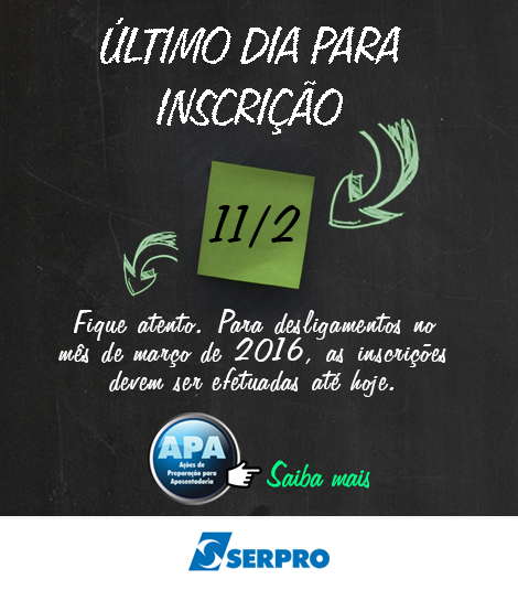 email mkt apa último dia