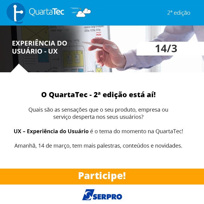 QuartaTec 14 de março