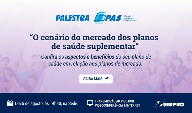 Palestra Cenário Planos Saúde