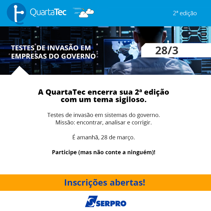 Último dia da Quartatec