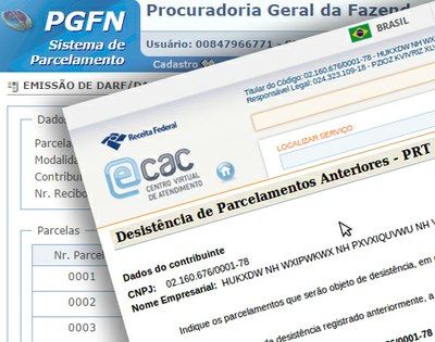 As plataformas do PRT da PGFN e da Receita, desenvolvidas pelo Serpro, estão disponíveis nas Centrais Virtuais de Atendimento dos órgãos