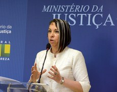 Regina Miki, secretária nacional de Segurança Pública do Ministério da Justiça