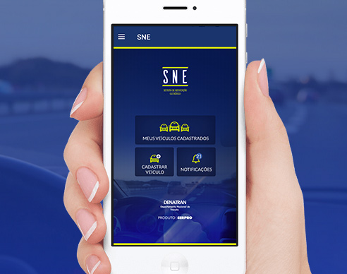 Aplicativo SNE já está disponível para download em plataformas Android e iOS.